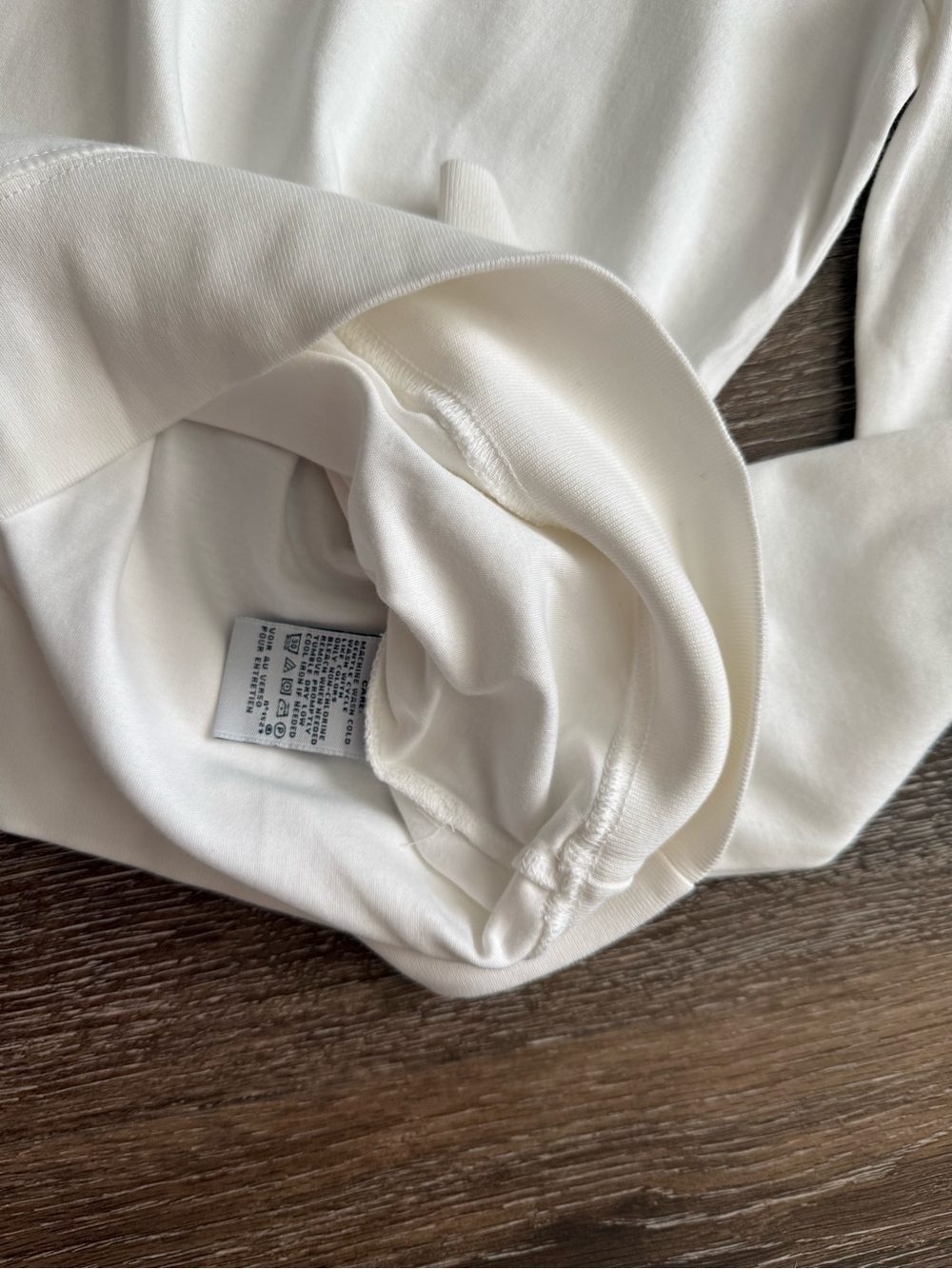 Polo by Ralph Lauren White Quarter-Zip Pullover with Navy Logo - Picture 3 of 5